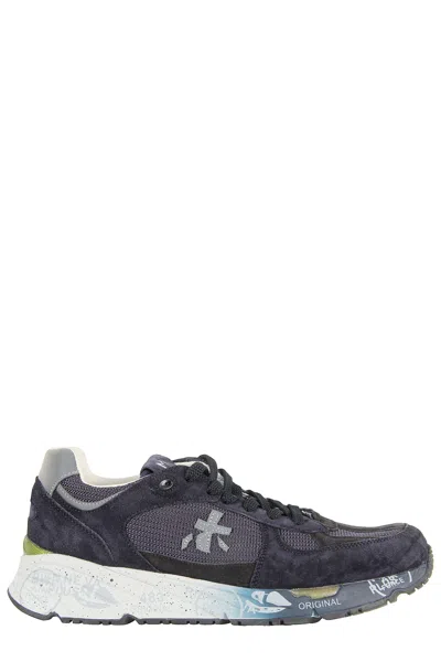 Premiata Mase Mesh-panelled Sneakers In Multi