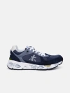 Premiata Teen Sky Low Top Sneakers In Blue