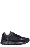 Premiata Mase Patched Low-top Sneakers In Black