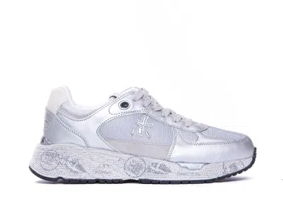 Premiata Mased 7093 Sneakers In Silver