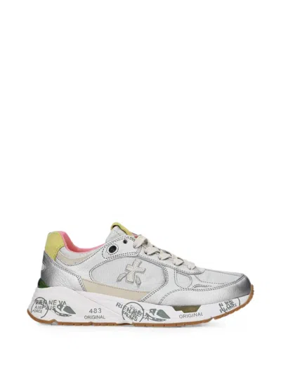 Premiata Mased 8115 Sneakers In Silver