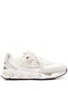 Premiata 'mased' Ecru Sneakers In Beige