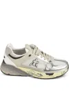 Premiata Mased Metallic-panel Sneakers In Multi
