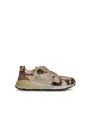 Premiata Mased Multicolor Leather Blend Sneakers In Multicolor