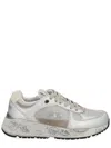 Premiata Mase-d Silver Sneakers In Metallic