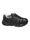 Premiata Casual Low Top Sneakers With Fabric Upper In 7094