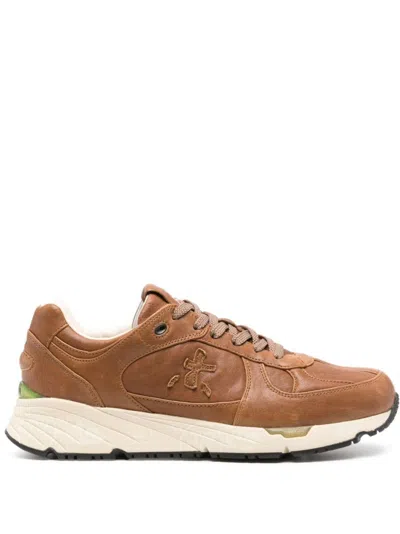 Premiata Men's Sneakers In Beige