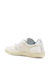 Premiata Bskt Clay Sneakers In Beige Leather In White