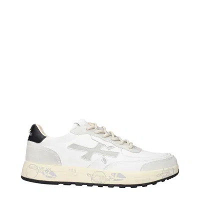 Premiata Men's Sneakers White/gray Leather