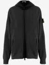 Premiata Merino Wool Zip-up Sweatshirt In Black