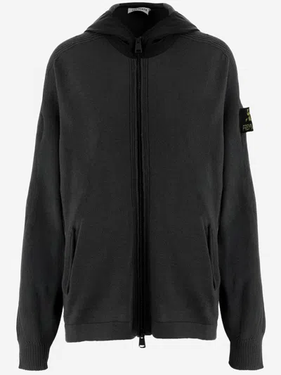 PREMIATA MERINO WOOL ZIP-UP SWEATSHIRT