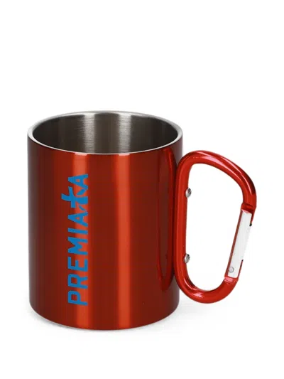 Premiata Metal Travel Mug In Red