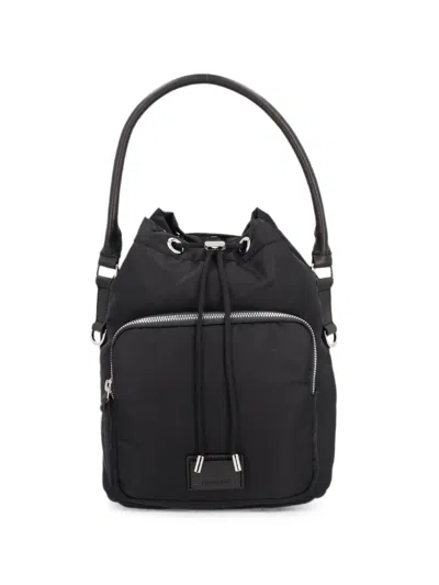 Premiata Mia Bucket Bag In Black