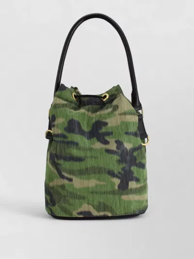Premiata Mia Camouflage Backpack Gold Tone Hardware In Multi