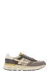 Premiata Dsquared2 Multicolor Leather And Suede Dash Sneakers