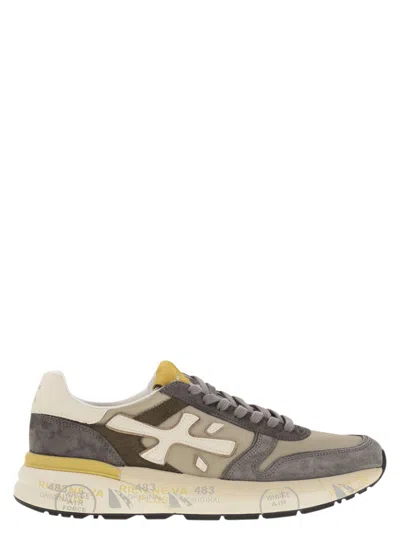 Premiata Mick 7713 - Sneakers With Side Logo In Multi