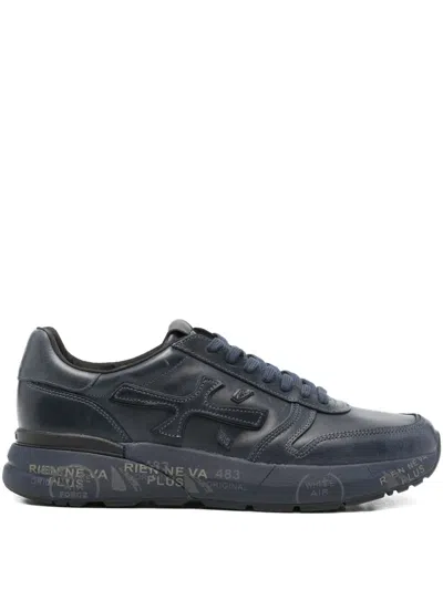 Premiata Mick Lace-up Sneakers In Blue