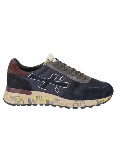 Premiata Mick Sneakers In Dk Blue