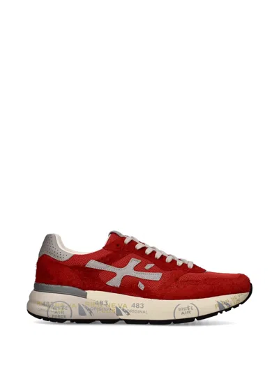 Premiata Red Mick 0.1 8270 Suede Sneakers In Multi