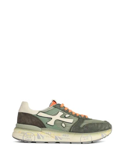 Premiata Mick Suede-details Sneakers In Multi