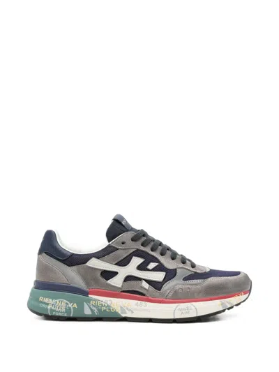 Premiata Mick Suede Sneakers In Gray