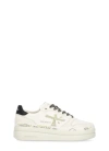 Premiata Logo-print Platform Sneakers In Neutrals
