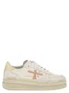 Premiata Micol 8196 Double Layer Platform Trainers In White