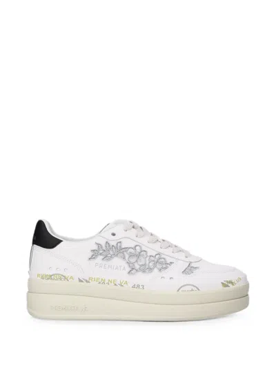 Premiata Micol 8255 Sneakers In White