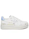 PREMIATA MICOL IVORY LEATHER SNEAKERS