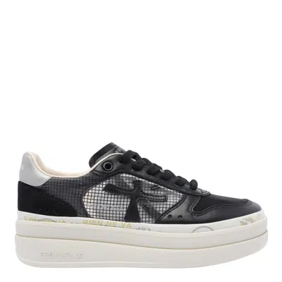 Premiata Black Micol Trainers
