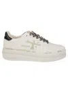 Premiata Logo-print Platform Sneakers In White