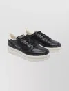 Premiata Micol Sneakers With Rubber Platform Sole In Black