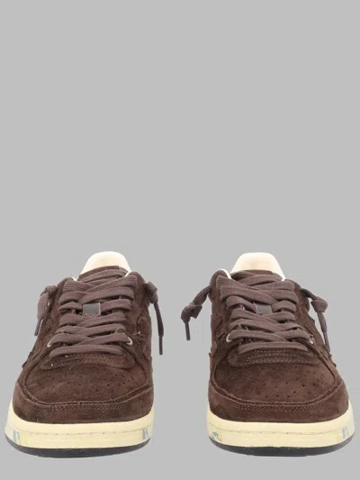 Premiata Mini Sneakers For Men In Brown