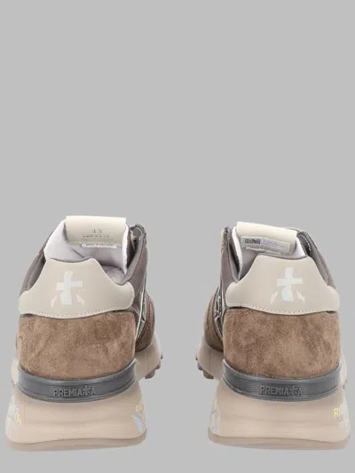 Premiata Mini Sneakers For Men In Animal Print