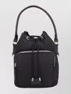 Premiata Modern Bucket Bag Featuring Zip Pocket In Black