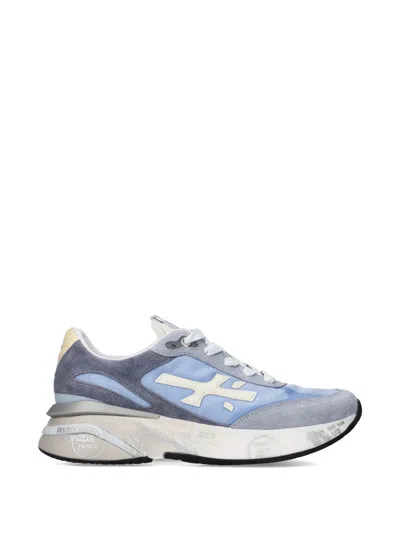 Premiata Moe Run Sneakers In Blue