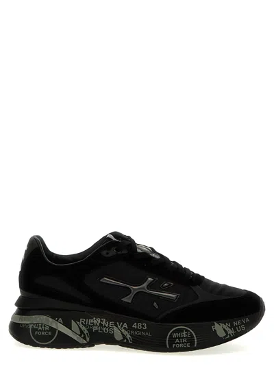Premiata Moerun 6445 Sneakers In Black