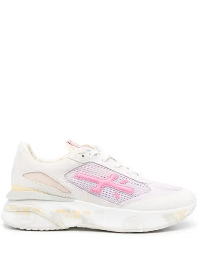 PREMIATA MOERUN DISTRESSED SNEAKERS