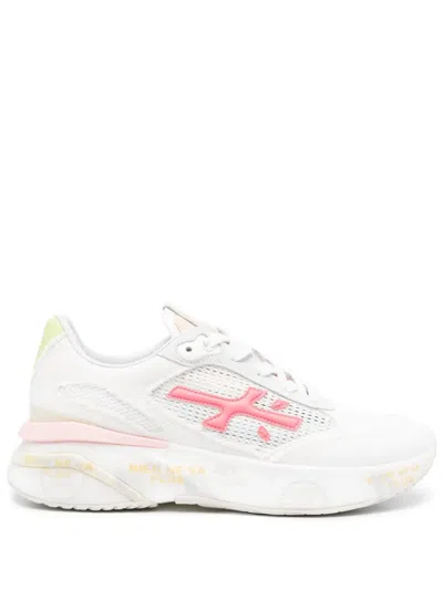 PREMIATA MOERUN DISTRESSED SNEAKERS