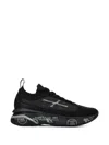 Premiata Moerun Mesh-panel Sneakers In Black