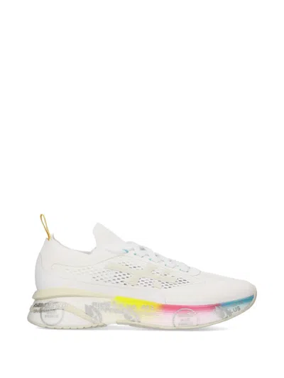 Premiata Moerun Mesh-panel Sneakers In Multi