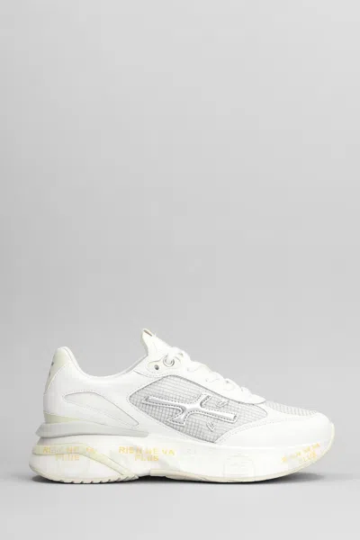 Premiata Moerun 6445 Sneakers In Bianco