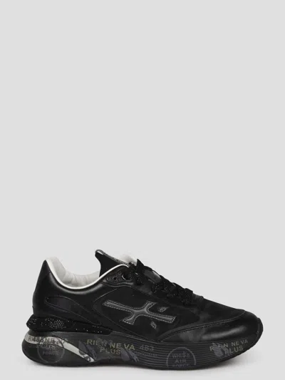 Premiata Moerund 7058 Sneakers In Black