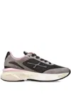 Premiata Dynamic Grey Sneakers With Suede And Mesh Elements In Gray
