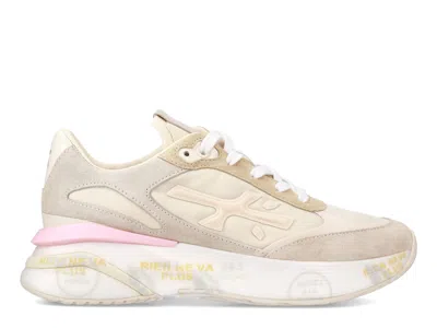 Premiata Moerund 6737 Sneakers In Neutrals