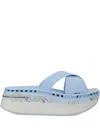 Premiata Moura Slides In Blue