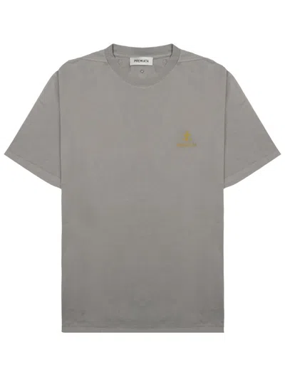 Premiata Multicolour Mini T-shirt For Men - Ss26 In Gray