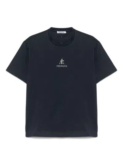 Premiata Navy Blue Logo T-shirt