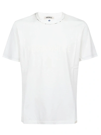 Premiata Neverwhite T-shirt In Bianco
