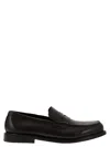 Premiata Round Toe Textured Finish Loafers